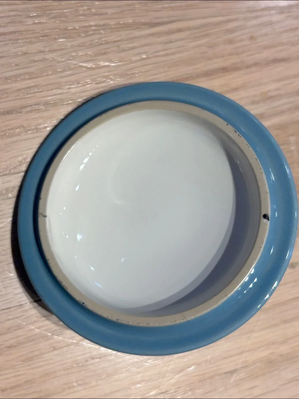 NWT Le Creuset Chambray blue 10cm Mini Cocotte
